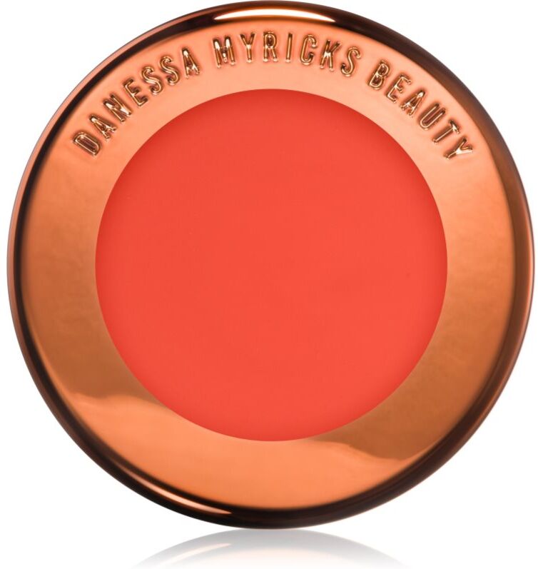 Danessa Myricks Beauty Yummy Skin Blurring Balm Powder Flushed lip and cheek tint shade Bellini 6 g