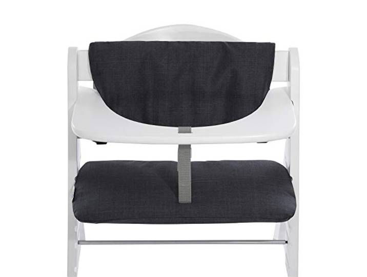 Hauck Hochstuhlauflage Deluxe - Melange Charcoal