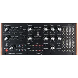 Moog Labyrinth, Synthesizer, Schwarz, Braun