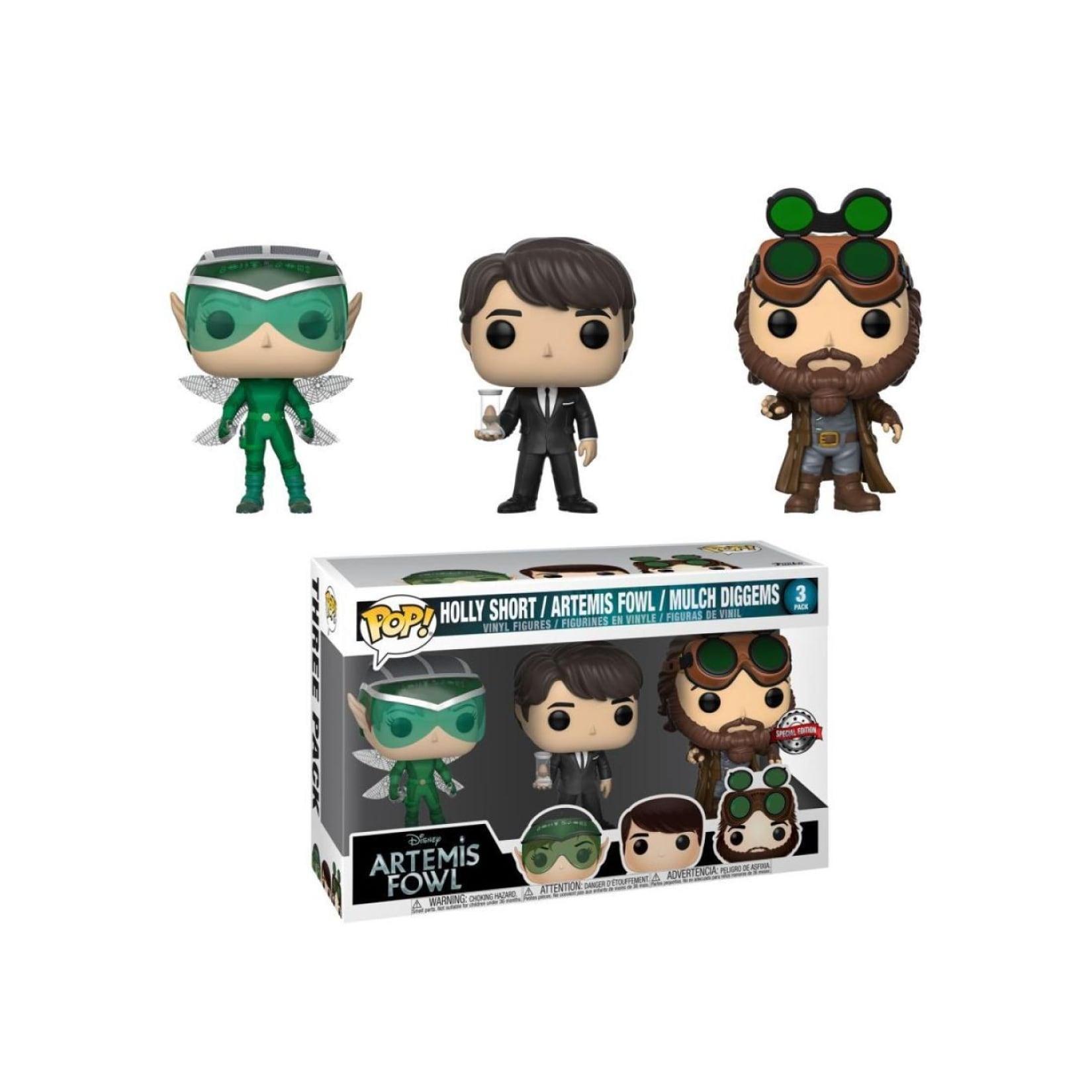 POP - Artemis Fowl - Holly/Artemis/Mulch 3-Pack