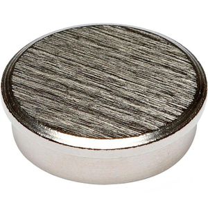 Alco Magnete 7028 Superkraft silber, Neodym Magnet, Ø 25 mm, Höhe 9 mm
