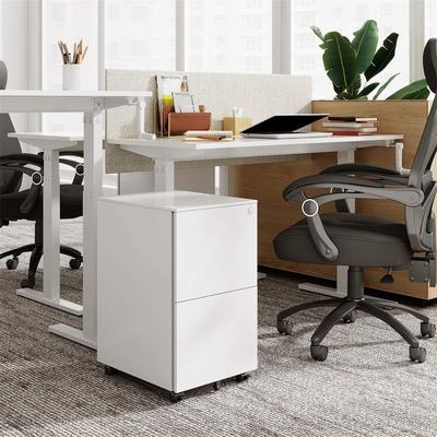 No 2-Drawer Mobile File Cabinet