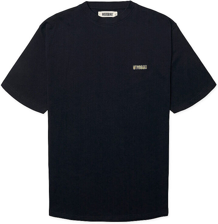WOODBIRD T-Shirt WBBAINE COOK dunkelblau   S M