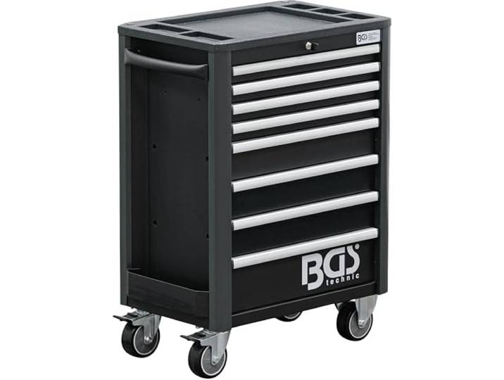 BGS 4111 Werkstattwagen leer 8 Schubladen 100% Auszug
