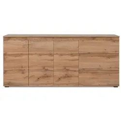 Sideboard Image Holzoptik Gelb Honig