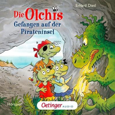 Die Olchis. Gefangen auf der Pirateninsel - Erhard Dietl, Audio, 9783837365573