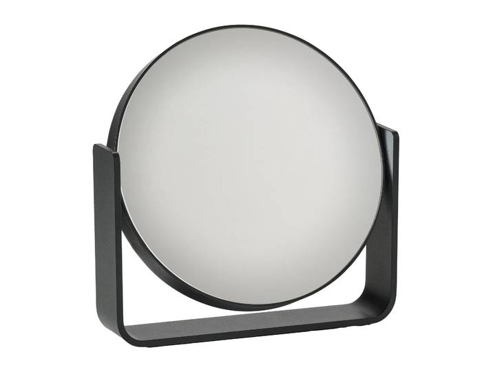 Zone Denmark Miroir de table Ume à grossissement 5x 19x19,5 cm Black