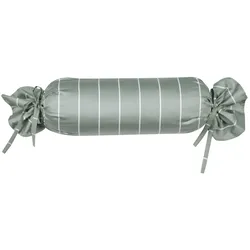 Janine Bettwäsche modernclassic Mako-Satin 39023 salbei Nackenrollenbezug 15x40 cm