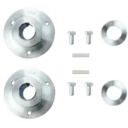 Marantec WA-S 25,4 N Wellenadapter für Mittelmontage Anflanschadapter 25,4 mm mit Nut