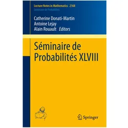 Séminaire de Probabilités XLVIII, Fachbücher von Alain Rouault, Catherine Donati-Martin, Antoine Lejay