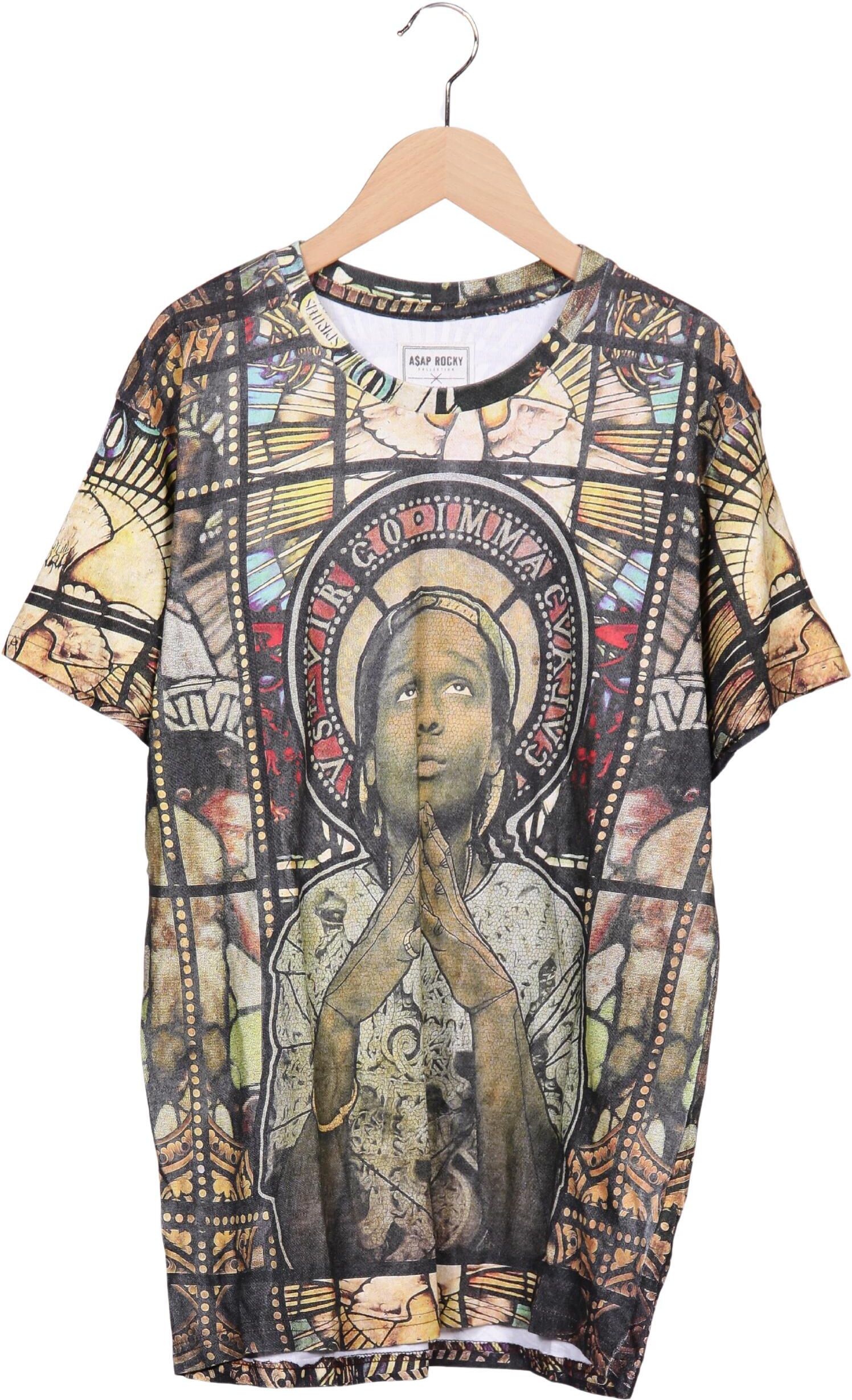 Eleven Paris Herren T-Shirt, Mehrfarbig, Gr. S, Baumwolle - Second Hand