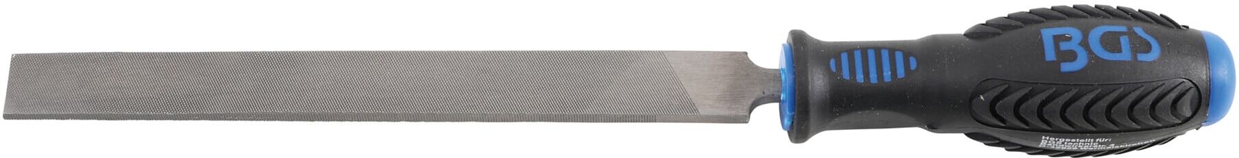 BGS Werkstattfeile 6551, flachstumpf, Hieb 2, 200 mm ; BGS technic)