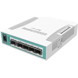 MikroTik RouterBOARD Cloud Router Switch CRS106-1C-5S (6 Ports), Netzwerk Switch, Weiss