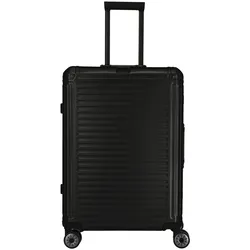 Travelite NEXT Trolley M mit 4 Rollen (67cm) - Schwarz Koffer24
