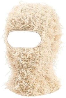 Uplift Essentials Distressed Knitted Tactical Balaclava & Ski Mask beige