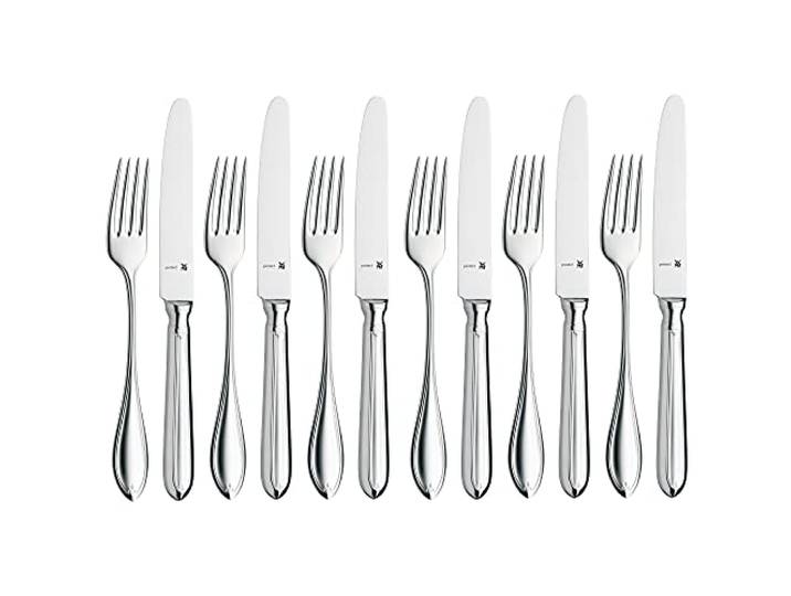 WMF Premiere Dessertbesteck 12teilig, Vorspeisenbesteck für 6 Personen, Frühstücksbesteck, Cromargan protect poliert, kratzbeständig, spülmaschinenfest