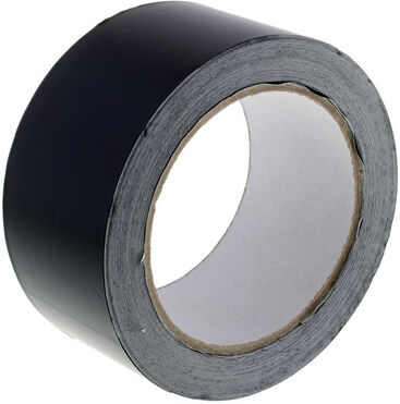 Stairville Black Foil Tape 25m noir mat