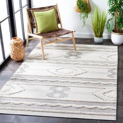SAFAVIEH Cottage Yucel Indoor/ Outdoor Moroccan Boho Rug