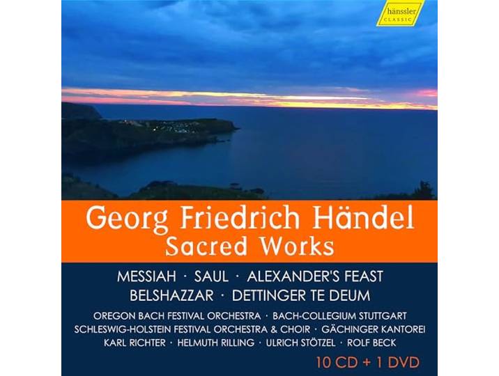 Handel Sacred Works + Dvd