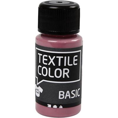 Creativ Company Textilfarbe, Dunkelrosa, 50 ml, 1 Fläschchen