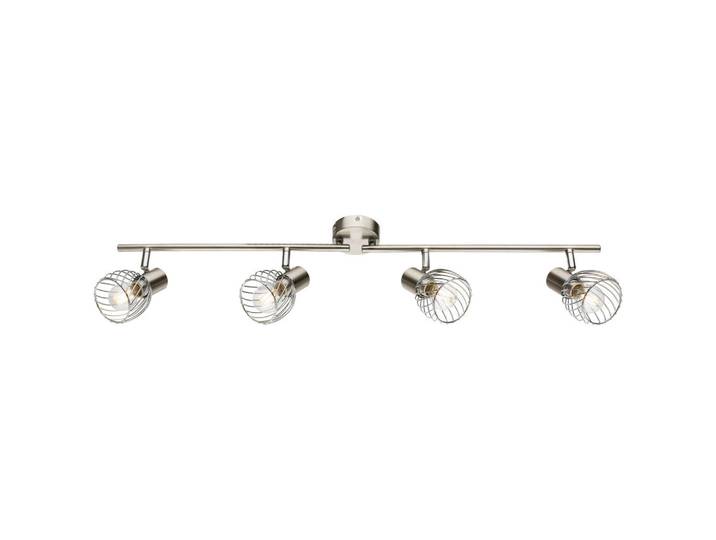 Globo Strahler, Chromfarben, Metall, 80x14.5 cm, CE, verstellbare Arme, verstellbare Spotlights, Lampen & Leuchten, Innenbeleuchtung, Spots & Strahler, Deckenspots