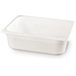 HENDI Gastronorm-Behälter 1/2, GN 1/2, 6,5L, Weiß, 325x265x(H)100mm