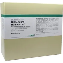 GELSEMIUM HOMACCORD Ampullen 100 St