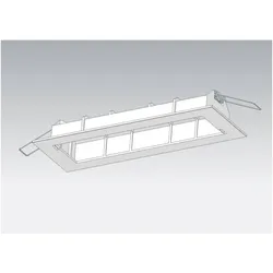 Beltrona, Sicherheitskennzeichnung, MEXM82506 LED Fluchtweg-Notbeleuchtung Deckeneinbaumontage