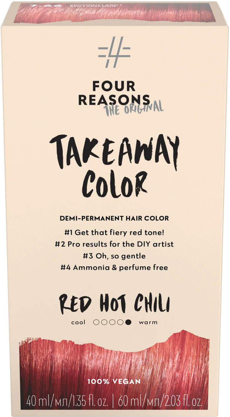 FOUR REASONS Takeaway Color No.7.66 Red Hot Chili 100ml