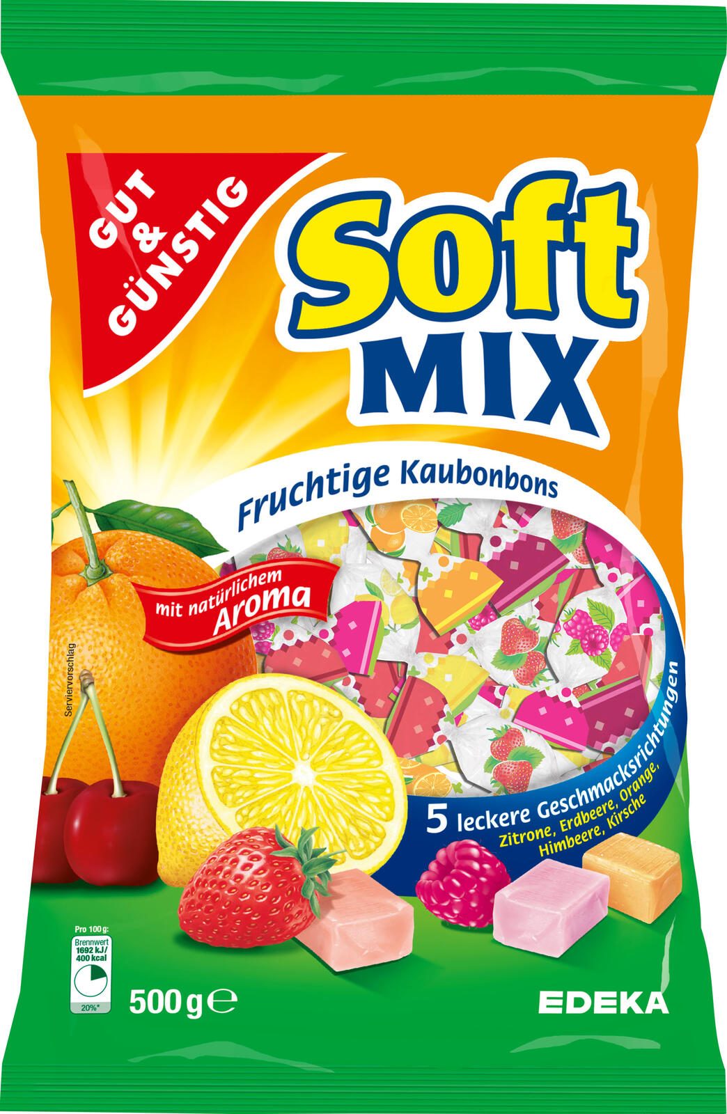 GUT&GÜNSTIG Softmix Kaubonbons 3022859003