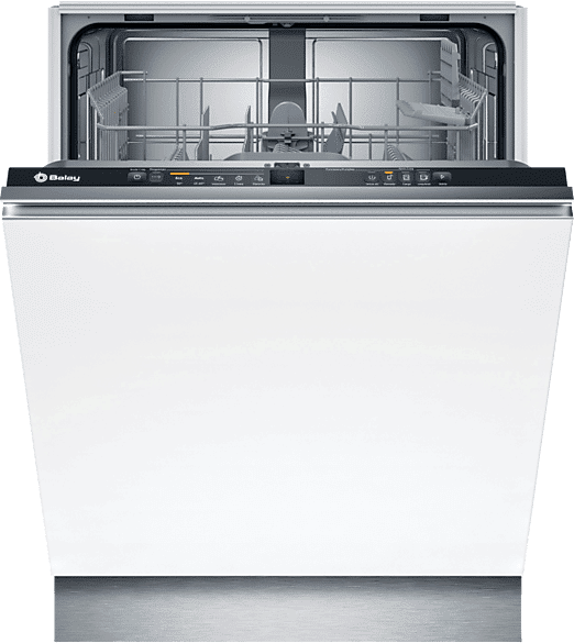 Lavavajillas integrable - Balay 3VF5012NP, 12 servicios, 5 programas, 59.8 cm, Home Connect, Extra silencio, Sin panelar