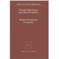 Modern Projective Geometry, Fachbücher von Claude-Alain Faure, Alfred Frölicher