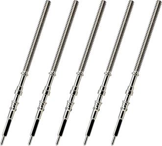 Inspire Daily Merch Watch Crown And Stem Kit For Movement Repairs Durable Replacement Parts 5pcs