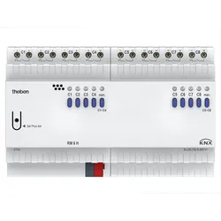 THEBEN Schaltaktor KNX REG 8TE 8-fach 25A RM 8 H KNX 4800W Handbedien