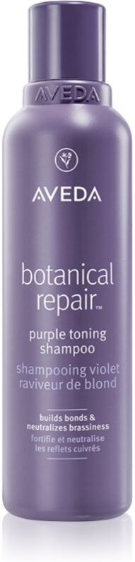 Aveda Botanical Repair™ Purple Toning Shampoo Silbershampoo und Tönungsshampoo für beschädigtes Haar 200 ml