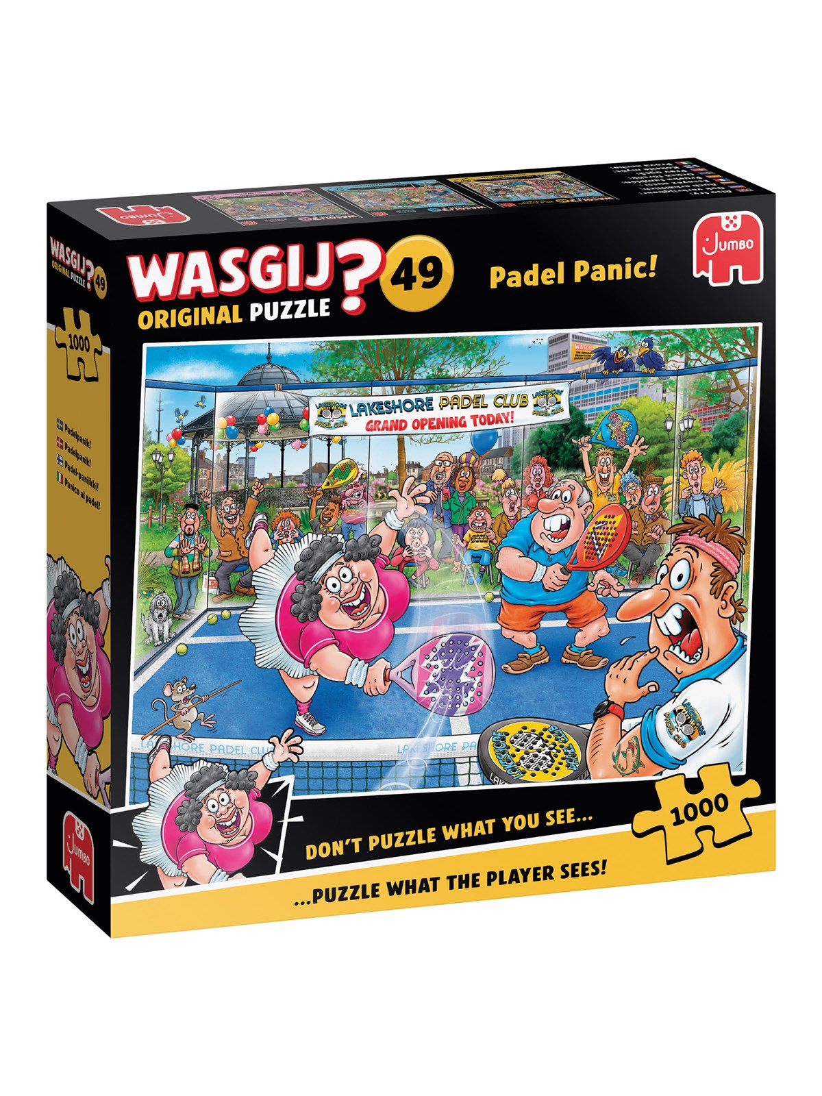 Wasgij Original 49 Padel Panic! (1000)
