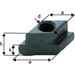 T-Nutensteine "Rhombus" M24X28mm