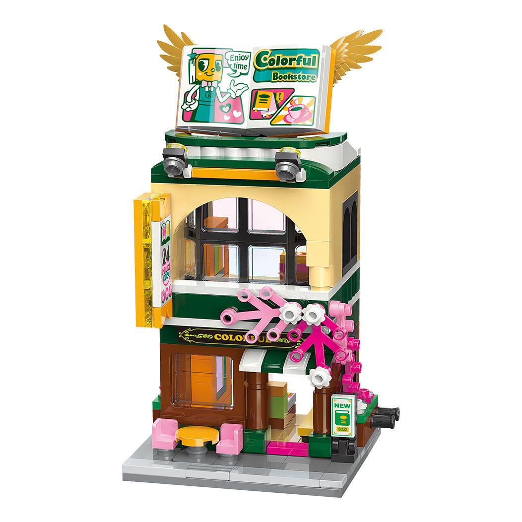 Qman City Corner C0107 Boekenkast