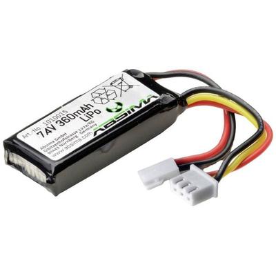 Absima Modellbau-Akkupack (LiPo) 7.4V 360 mAh