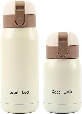 Uplift Essentials Mini Stainless Steel Thermos Cup beige 360ml