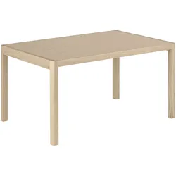 Muuto Workshop Tisch, 140 x 92 cm, eichenfurnier / eiche natur