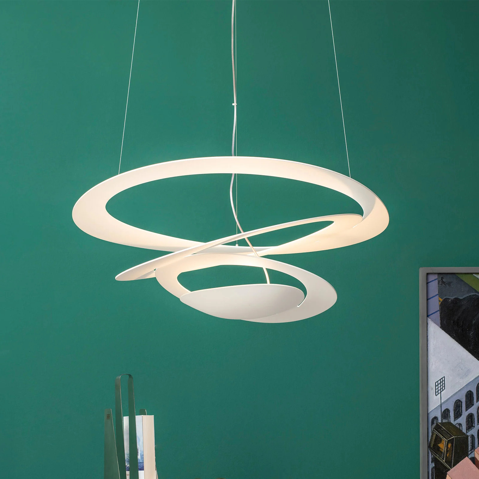 Artemide Pirce design hanglamp - Wit - Metaal