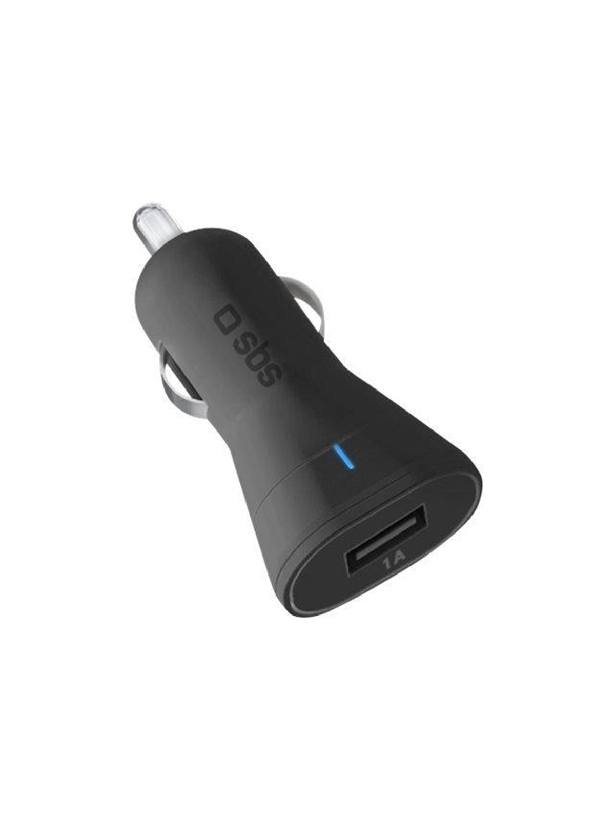 SBS Car Charger with 1A USB A - Black