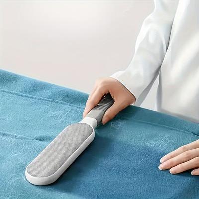 PRiME Reusable Double Sided Pet Hair Remover Brush Electrostatic Lint Brush For Clothes Furniture & Carpet Reusable Double Sided Pet Hair Remover Brush Electrostatic Lint Brush For Clothes Furniture & Carpet