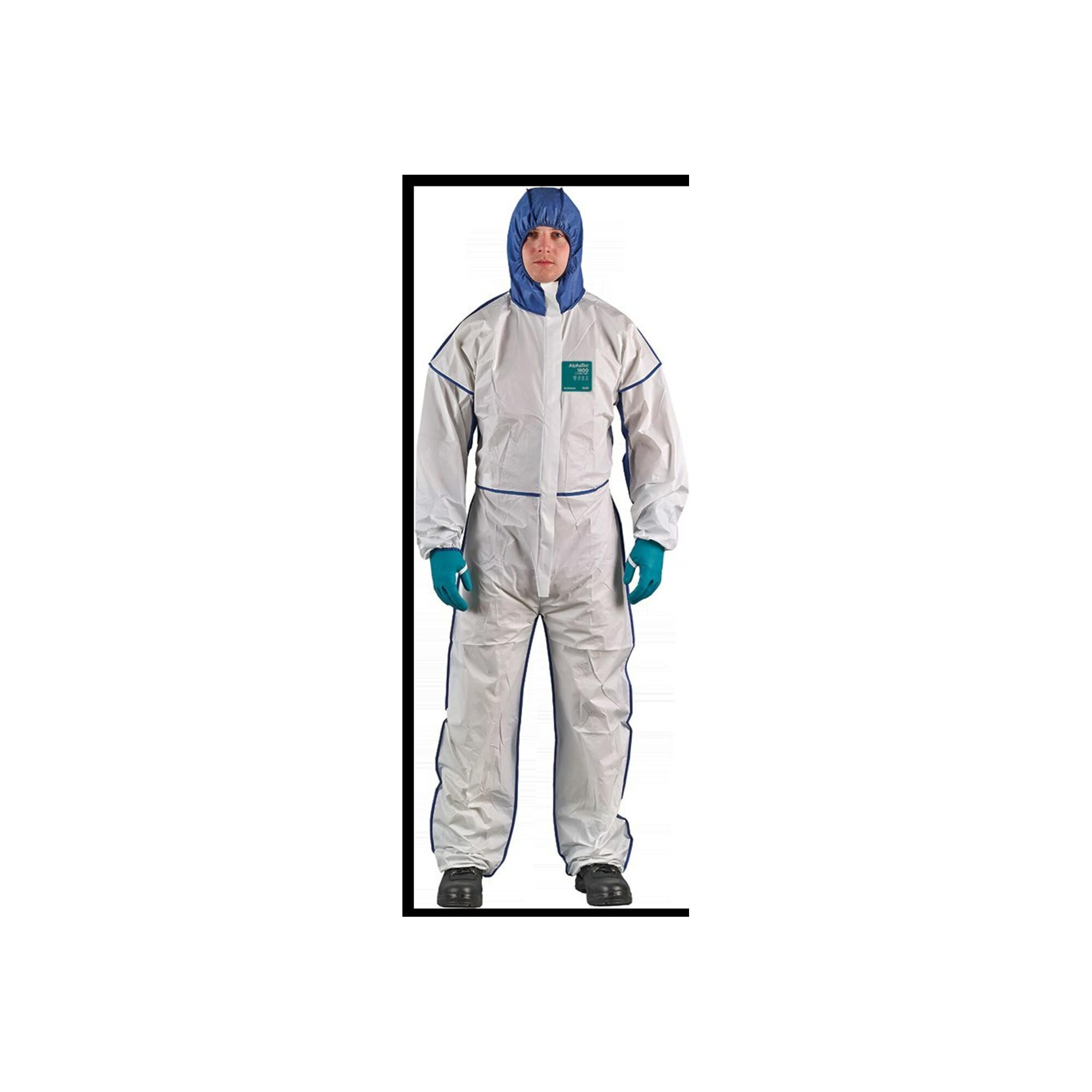 Ansell Schutzanzug 1800 WN CMF CVRL, Gr. XL ; Ansell Health Care (WN18B-00195-05)