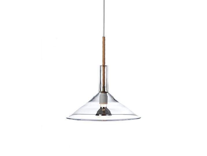 Bsweden Suspension Tratten verre transparent, LED