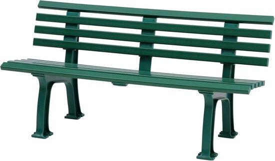 Gartenbank 3-Sitzer Grün - Wetter- und UV-beständig, 150 cm Breite, Ideal für Garten, Balkon und Terrasse