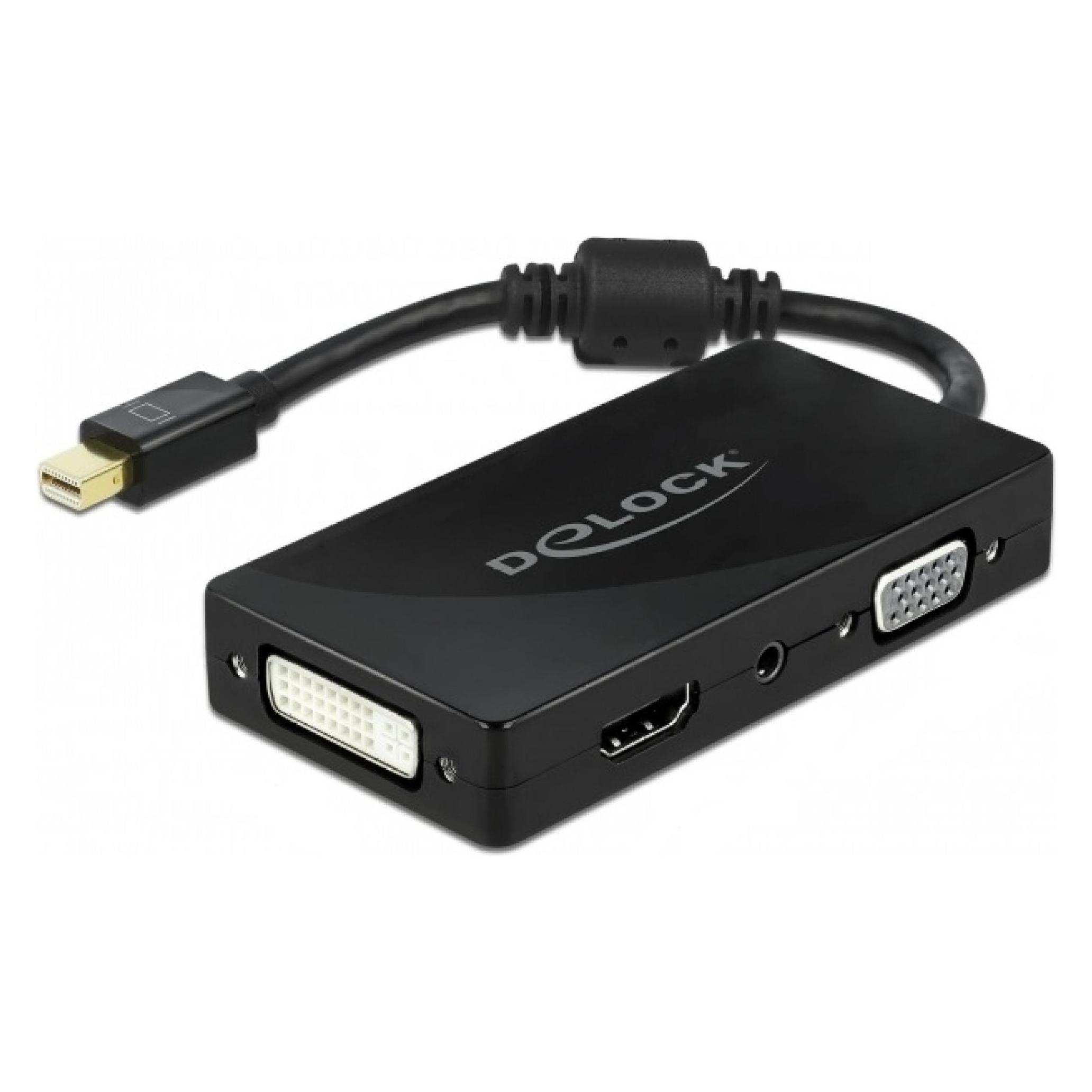 Delock Mini DisplayPort zu (DVI, HDMI, VGA) (62073)
