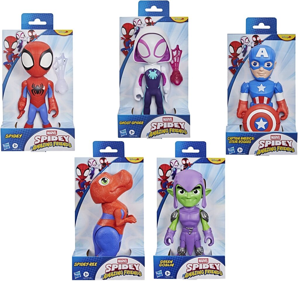 Hasbro Figuras de acción Spidey y su superequipo Figuras gigantes Marvel .