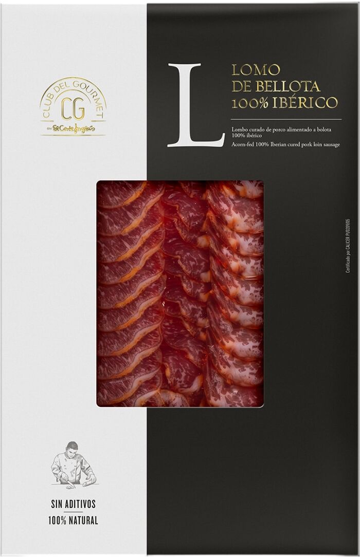 Club del Gourmet Lomo loncheado de bellota 100% Ibérico .
